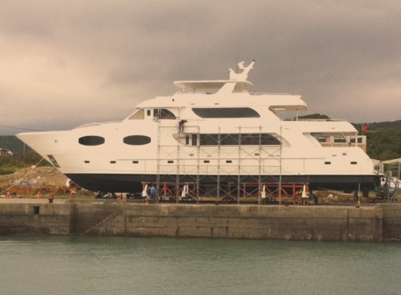 Bitcoin mega yacht