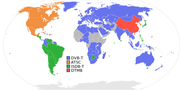 TV signals worldwide LGWD