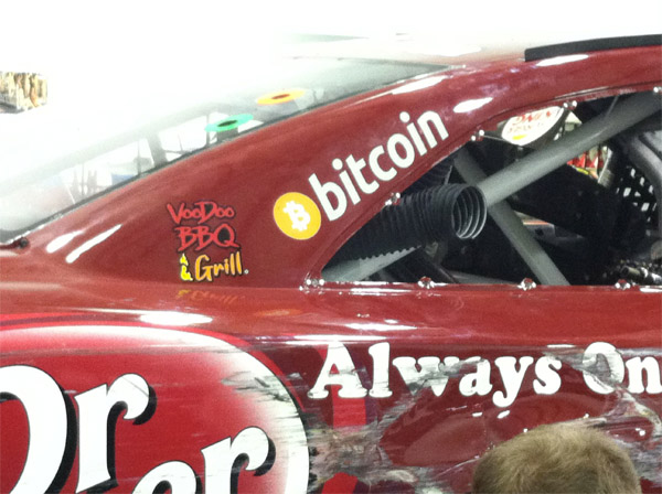 Bitcoin Car 02 NASCAR