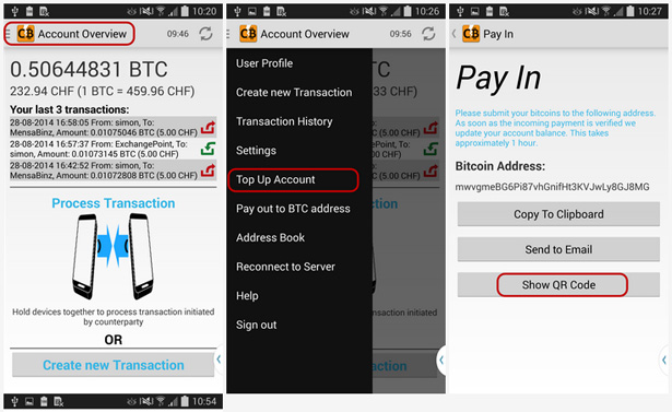 CoinBLESK Android Screenshots