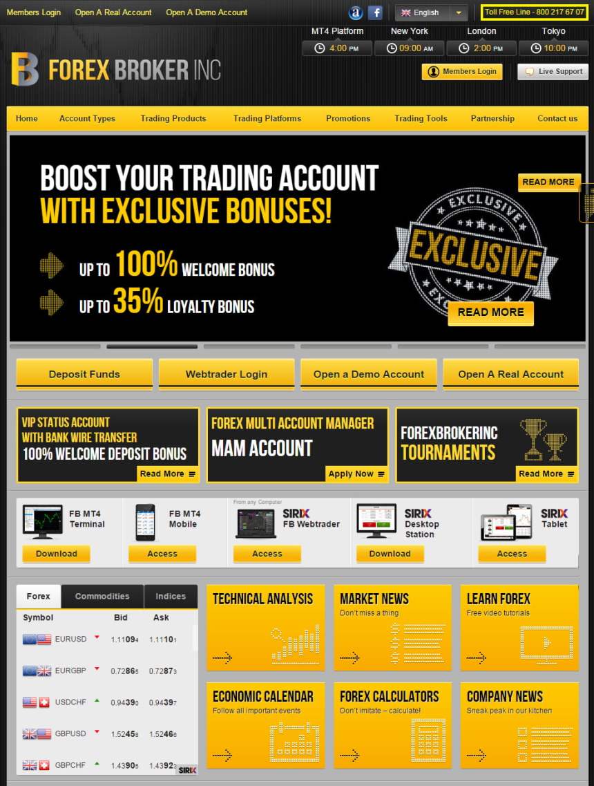 forex broker