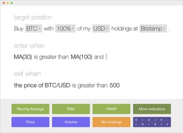 Scribe Automated Bitcoin Trading Interface