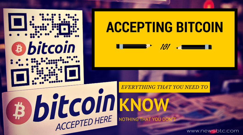 accepting bitcoin