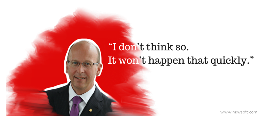 CIBC CEO- We are not afraid of Bitcoin