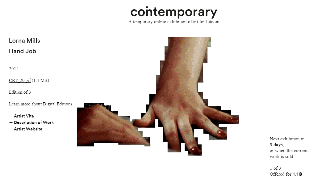 Cointemporary -- an Online Art Gallery That Accepts Bitcoin