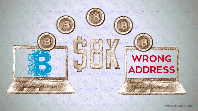 sending bitcoin to wrong address