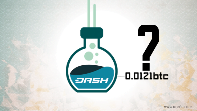 Dash Price Back Above 0.0121BTC, What’s Next?