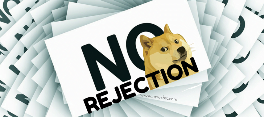 Dogecoin Price Technical Analysis – Trend Line Rejection