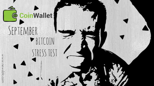 CoinWallet- September Bitcoin Stress Test Could Create Backlog.