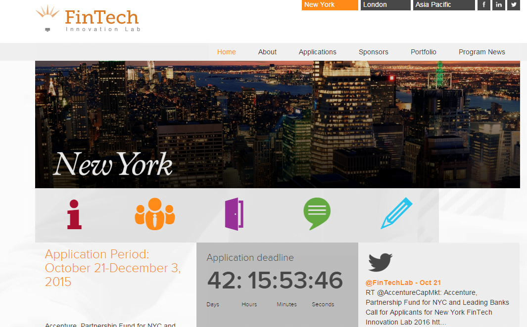 Will Bitcoin Startups Accenture’s Fintech Innovation Lab 2025?