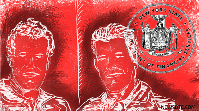 Gemini Bitcoin Exchange of Winklevoss Twins Gets NYDFS Approval. newsbtc bitcoin news