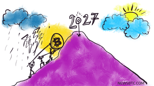 world economic forum. bitcoin tipping point 2027. illustration. newsbtc bitcoin news