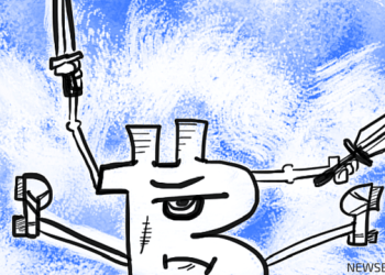 bitcoin deflationary spiral double edged sword