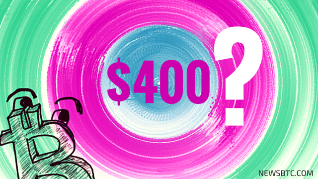 bitcoin price $400. newsbtc bitcoin news.