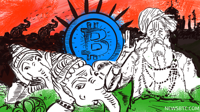 Cryptocurrency bitcoin is gaining popularity in India. newsbtc bitcoin india news