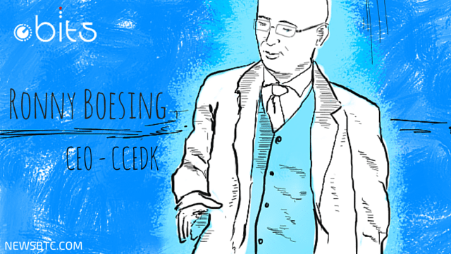 Exclusive NewsBTC Interviews Ronny Boesing from CCEDK and OBITS. newsbtc bitcoin news
