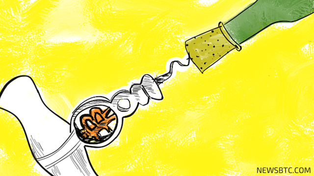 bitcoin price coiling up breakout. newsbtc bitcoin price news.