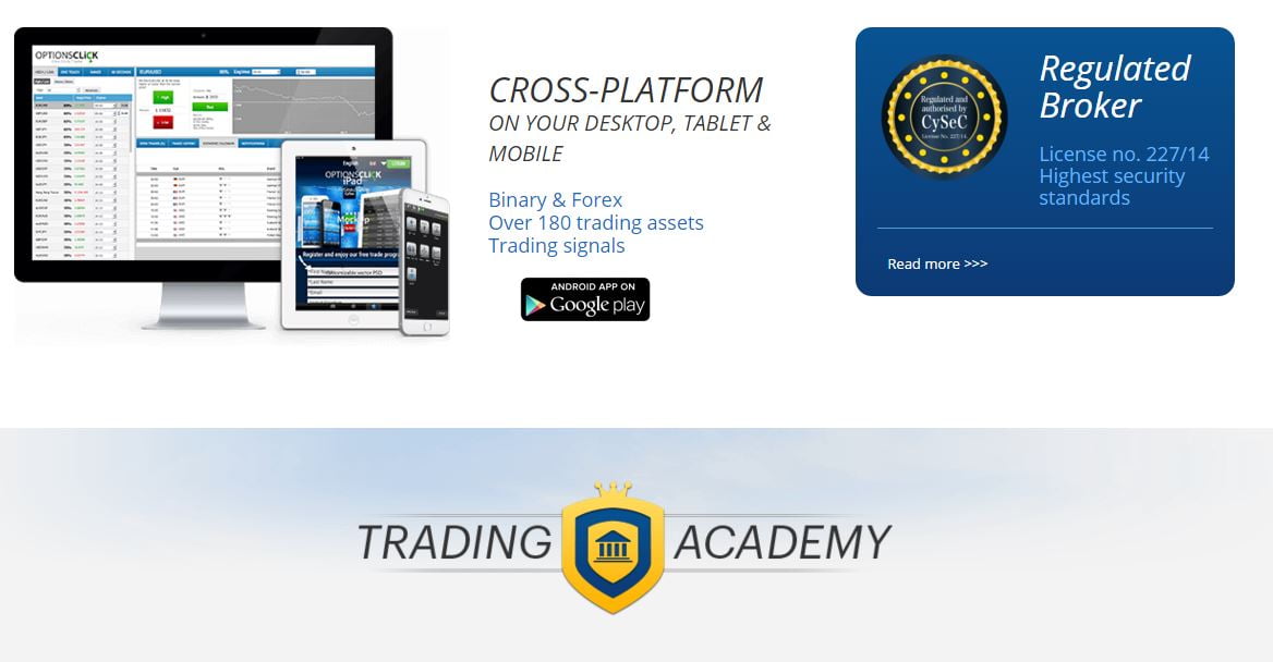 OptionsClick – Trade Binary options and double your Bitcoins
