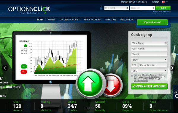 Optionsclick – A Professional Binary Options Platform