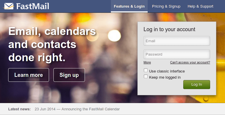 FastMail, bitcoin, cryptocurrency