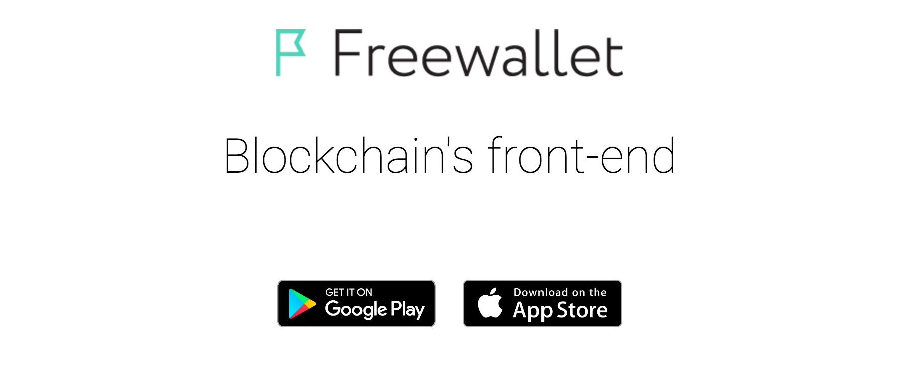 freewallet iOS app, Etheruem wallet