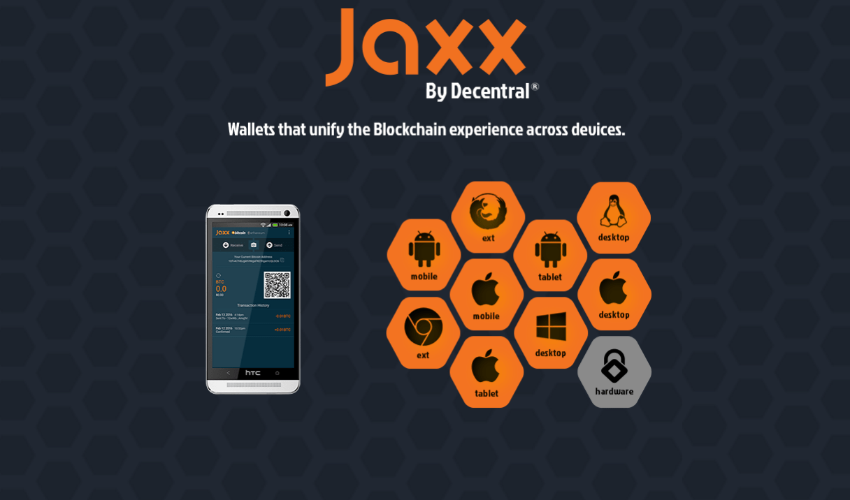 Jaxx Blockchain Wallet Now Supports LiteCoin and Ethereum Classic