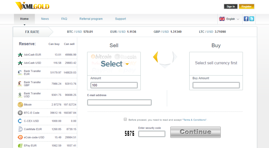 XMLGold Screenshot
