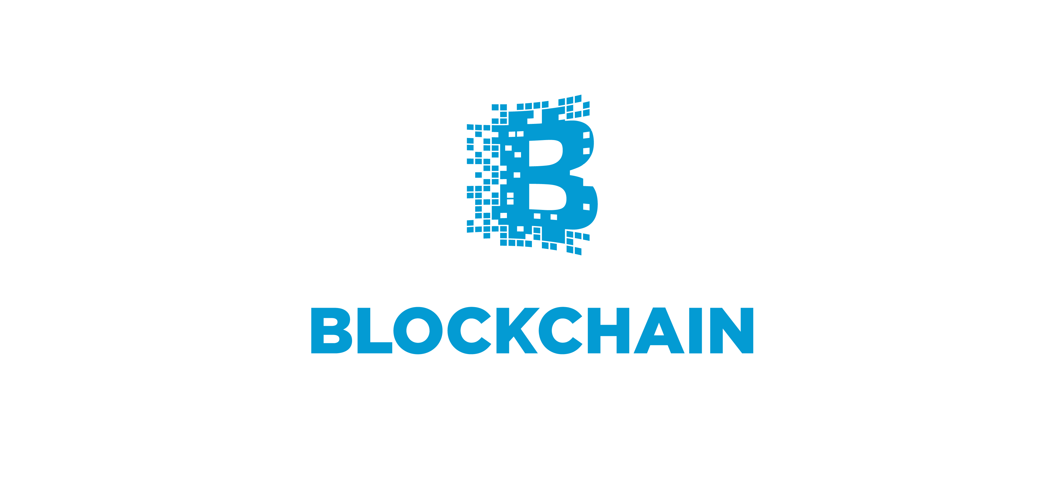 Blockchain Logo White