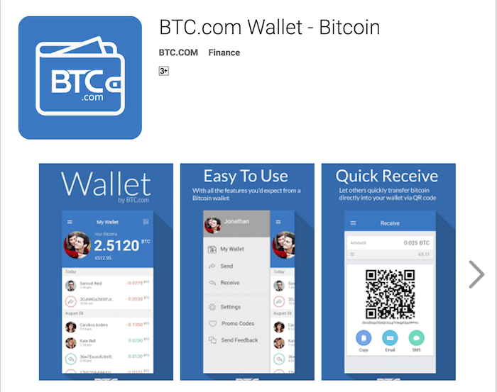 bitcoin wallet, btc.com, blocktrail