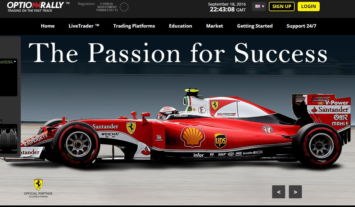 OptionRally – The Best Place to Trade Binary Options
