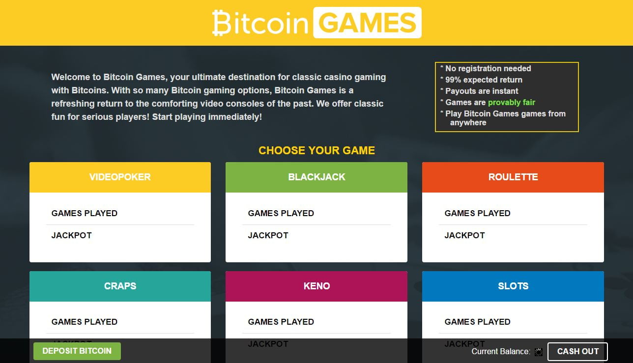 bitcoin games