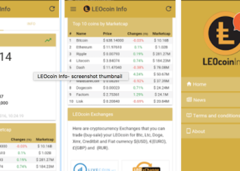 LEOcoin Info App