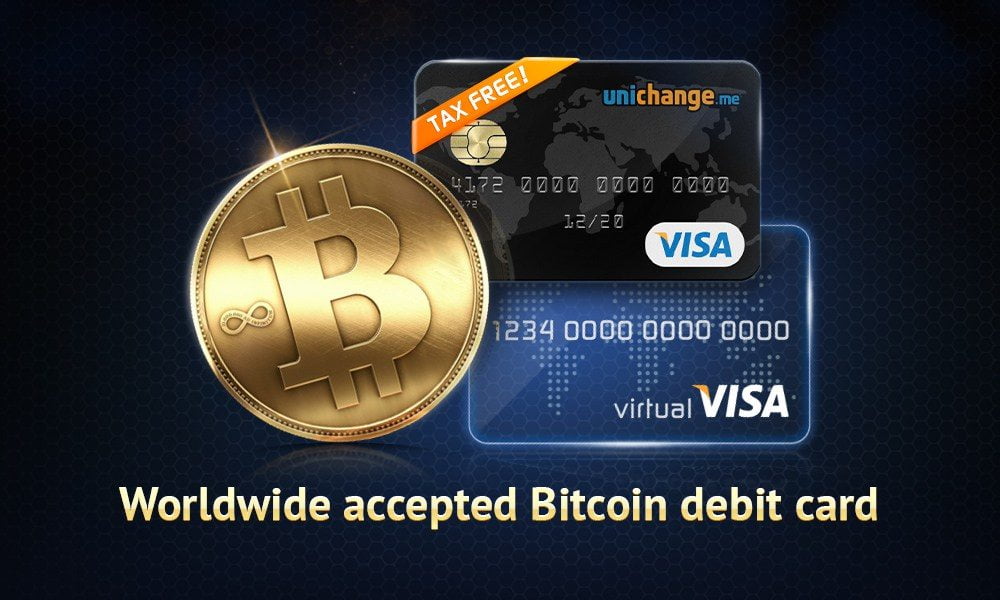 unichange bitcoin card
