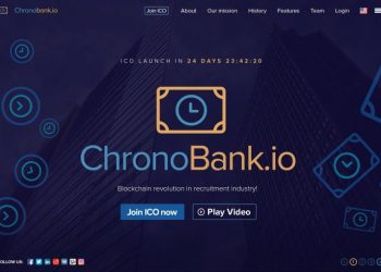 ChronoBank Homepage