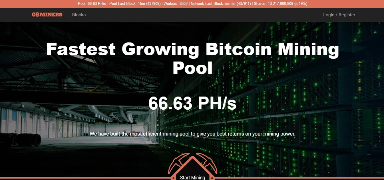 Indian Bitcoin Mining Pool GBMiners Obtains 5% Hashpower