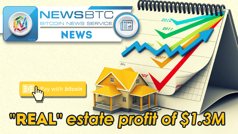 How Buying Real Estate With Bitcoin Netted A Us 1 3m Profit - 