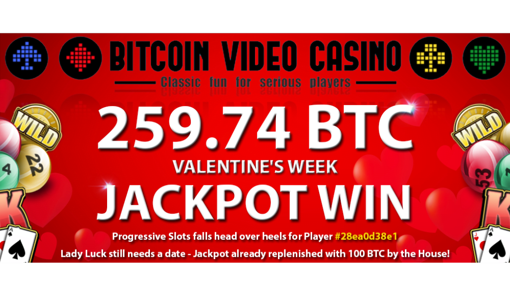 Bitcoin PR Buzz Bitcoin Video Casino Jackpot