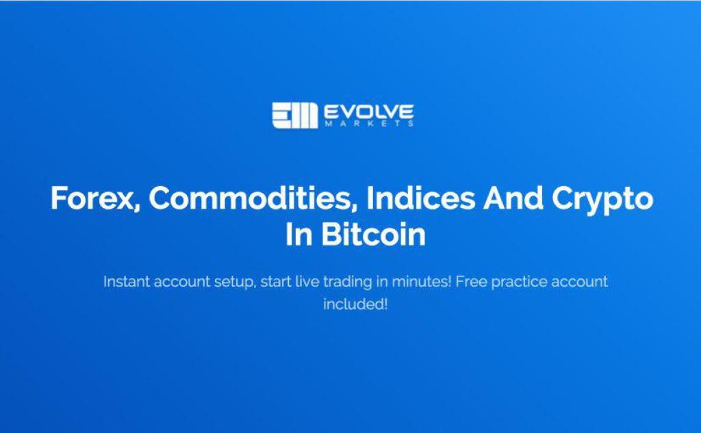 Evolve Markets Allows Bitcoin Users to Trade Range of Commodities