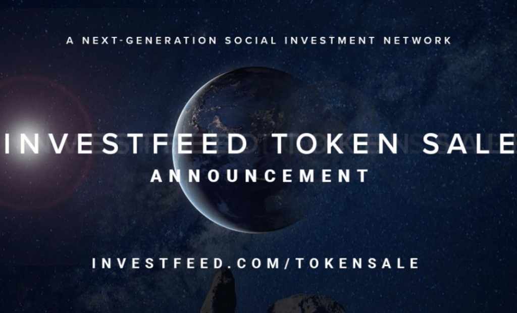 investFeed’s Live Token Sale Ends Widespread Support Crypto Community
