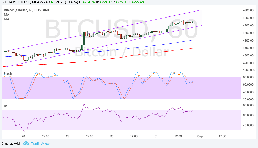 Bitcoin Price Analysis 09/01/2017 -Taking AdvantageUSD Volatility
