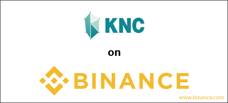 Binance, cryptocurrency, KNC, blockchain