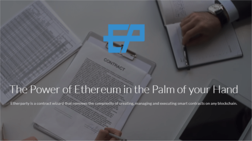 Etherparty to Disrupt Smart Contracts Management, Announces Crowdsale
