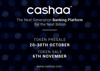 cashaa, crowdsale