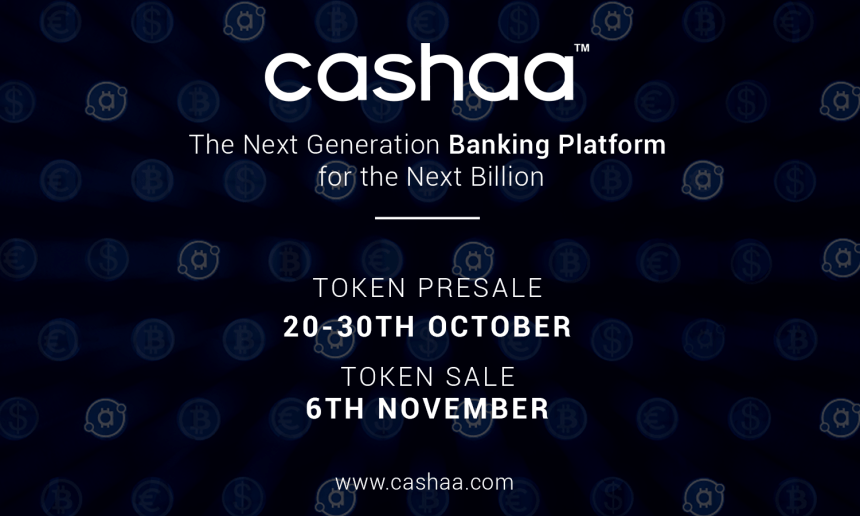 cashaa, crowdsale