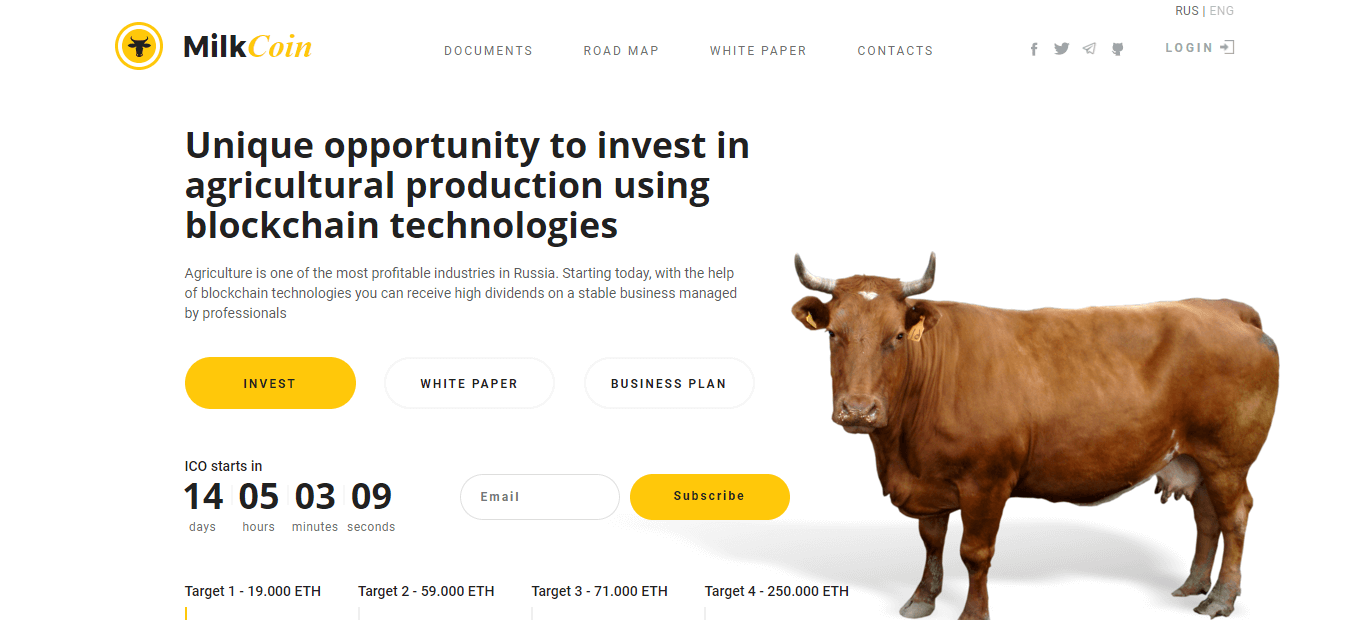 Russian Farm Turning to ICOs for Investment Boost