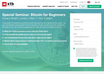 XTB, conference, cryptocurrency, bitcoin, ethereum