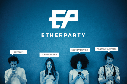 Etherparty, cryptocurrency, blockchain