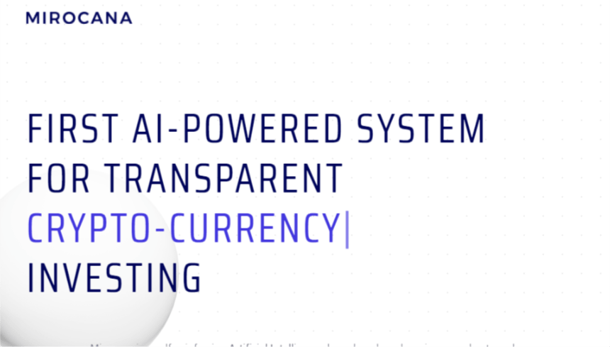 mirocana, cryptocurrency, trading, AI