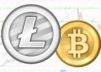 Litecoin-Bitcoin-logo-chart