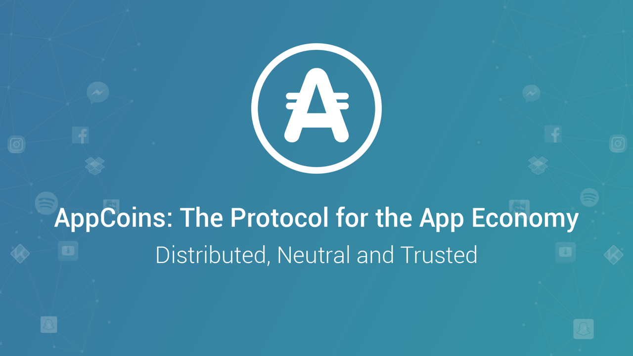 AppCoins — Revolutionizing the App Economy